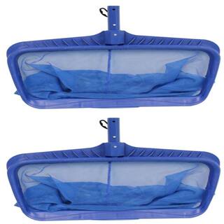 Swimline Professional Heavy-Duty Deep Bag Leaf Rake Pool Net 2 x 8040