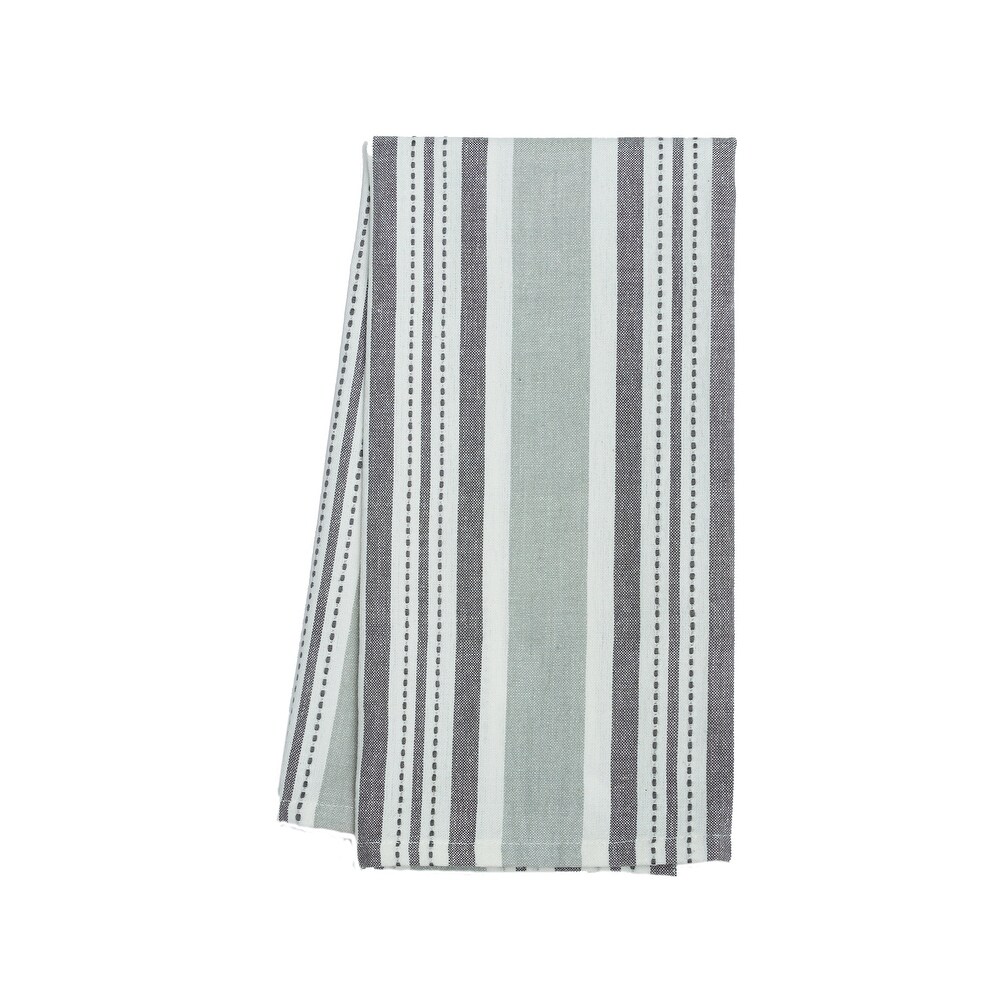 Warner Slate Stripe Kitchen Towel