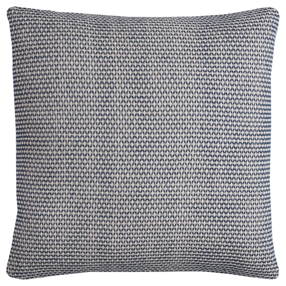 Rizzy Home Woven Diamond Throw Pillow Cover