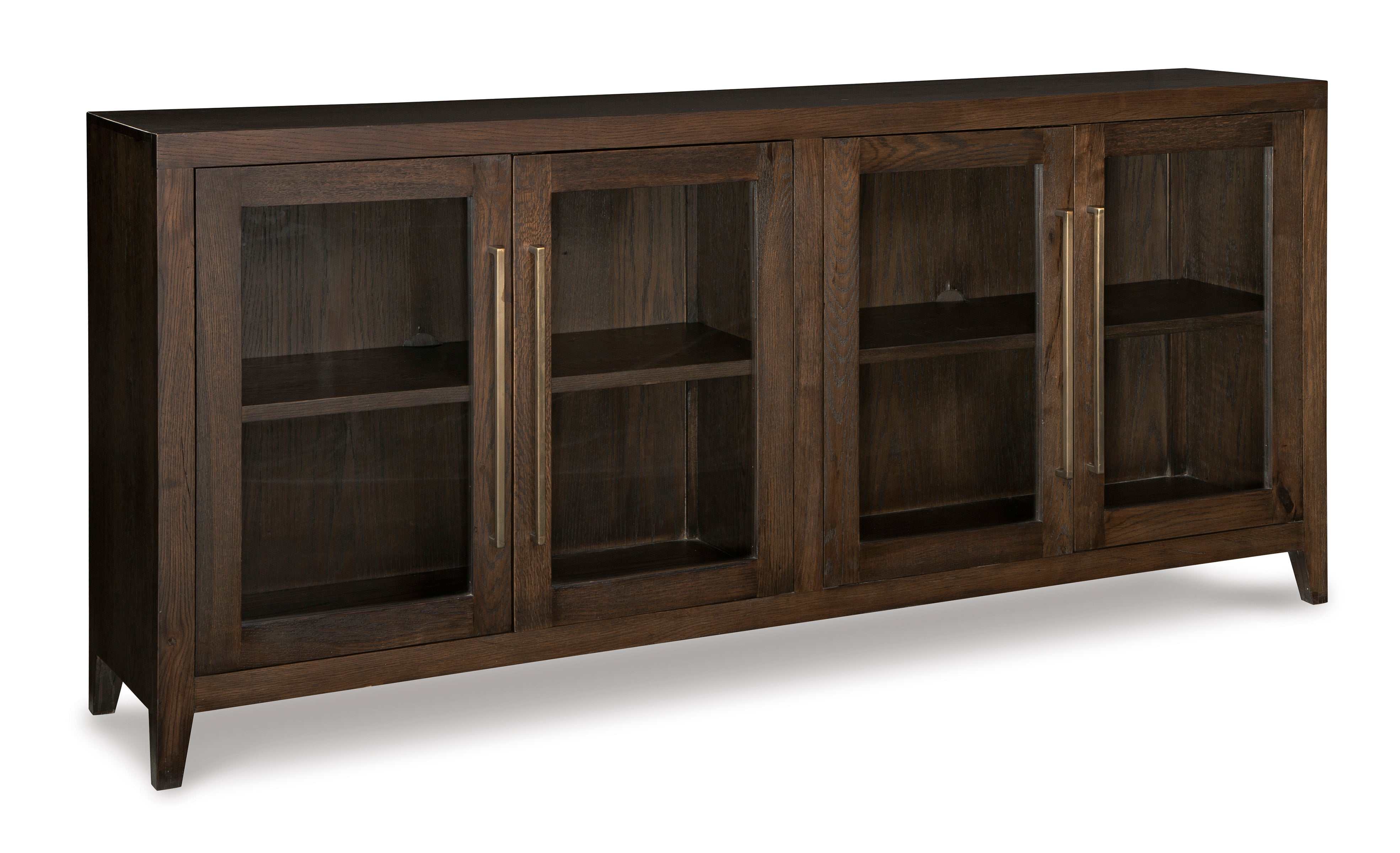 (Online Special Price) Balintmore Dark Brown Accent Cabinet