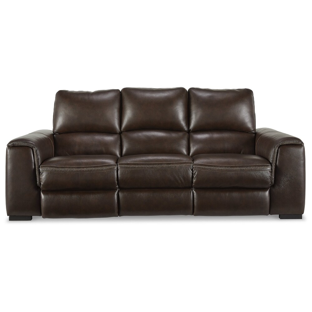 Signature Design by Ashley Alessandro Power Reclining Sofa with Adjustable Headrest   95\