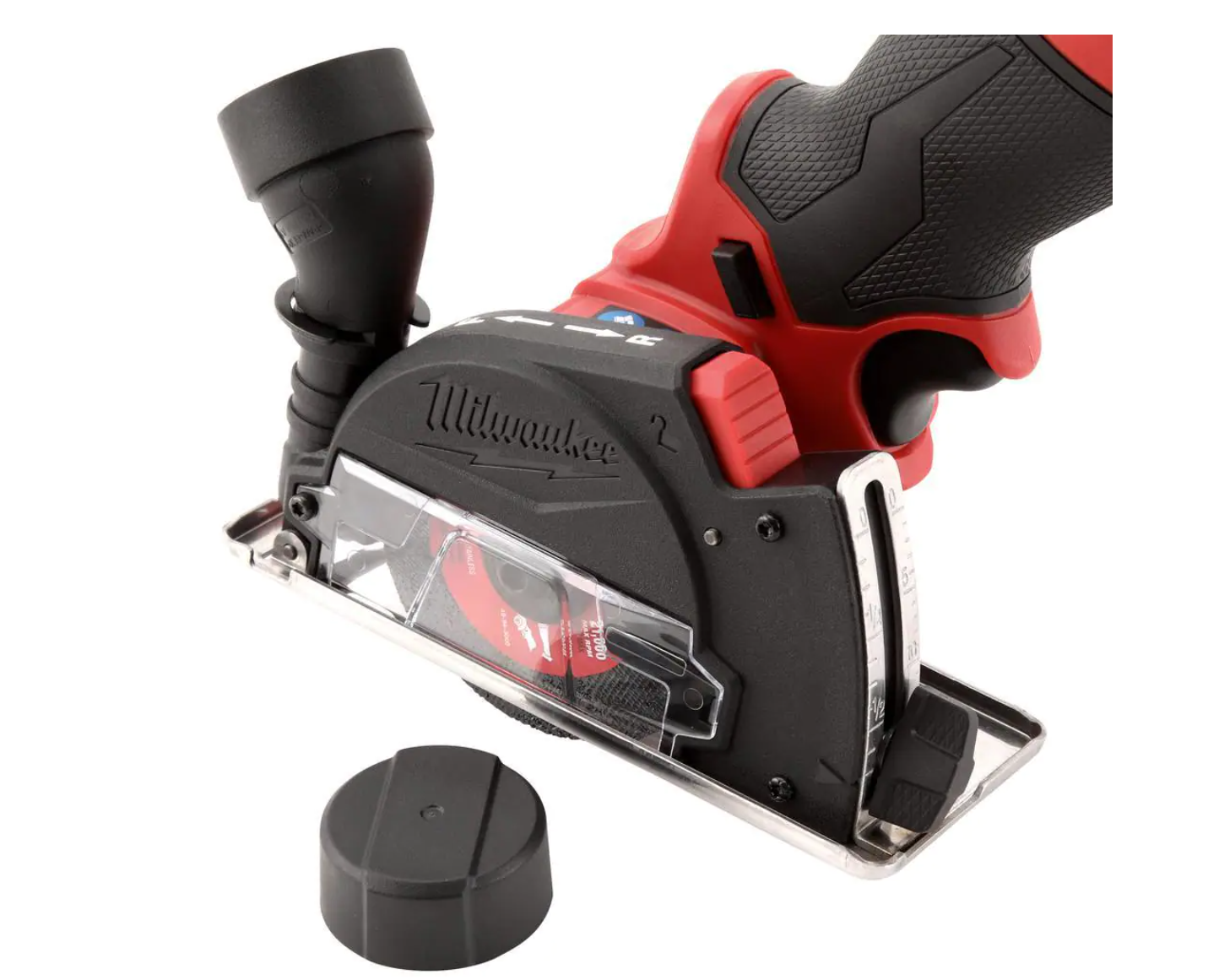 Milwaukee 2522-20-48-11-2420 M12 FUEL 12-Volt 3 in. Lithium-Ion Brushless Cordless Cut Off Saw with M12 2.0 Ah Battery