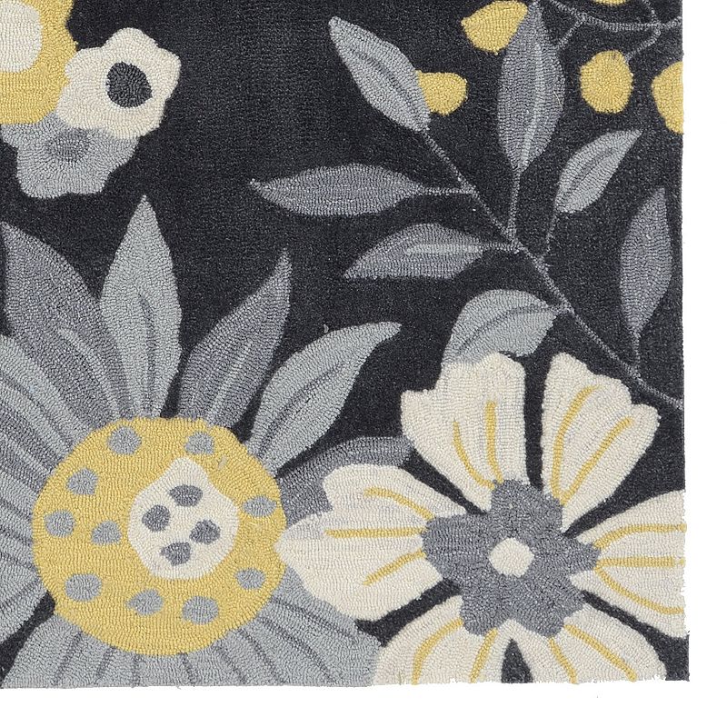 Linon Trio Wildflower Rug