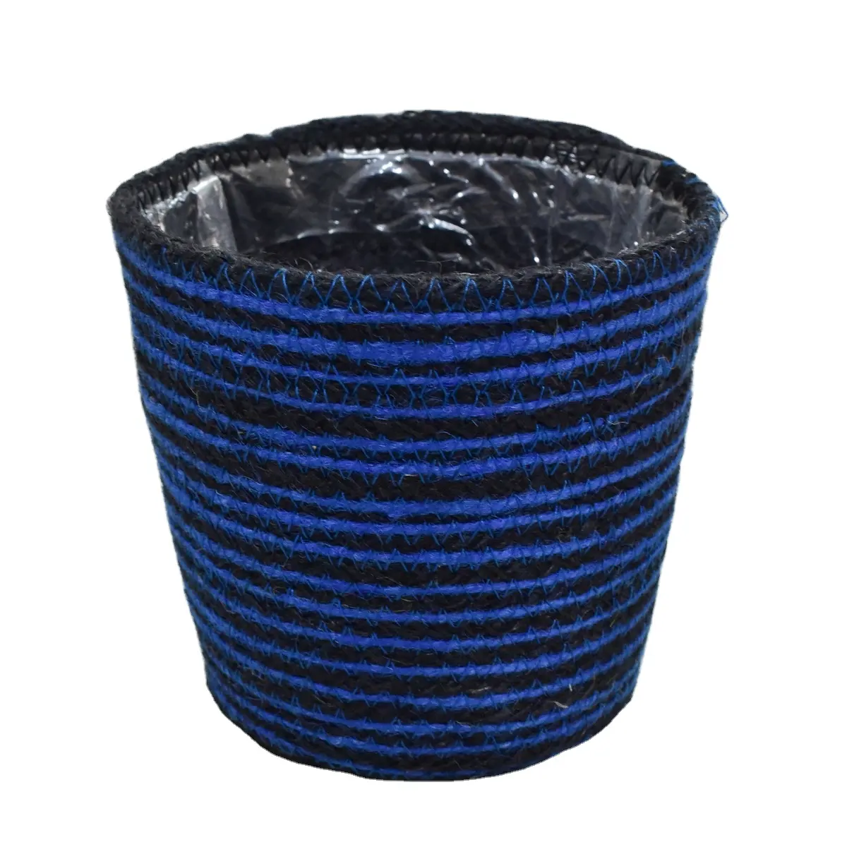 Custom Planters Pots Home Decorative Supply Classic Style High End Round Plant Jute And Seagrass Pots From Bangladesh