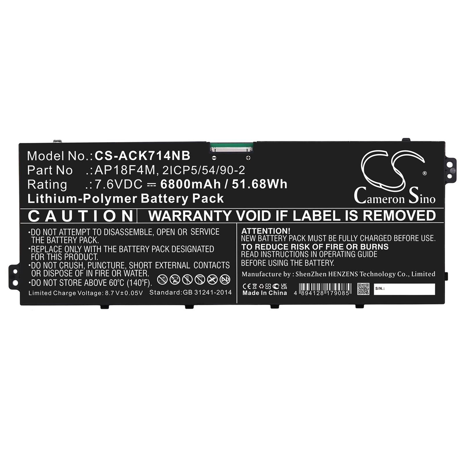 Acer CChromebook 715 CB7151W57CC Chromebook 714 CB7141W3313 Chromebook 714 CB7141W552W Chromebook 714 CB Laptop and Notebook Replacement Battery BatteryClerkcom Laptop and Notebook