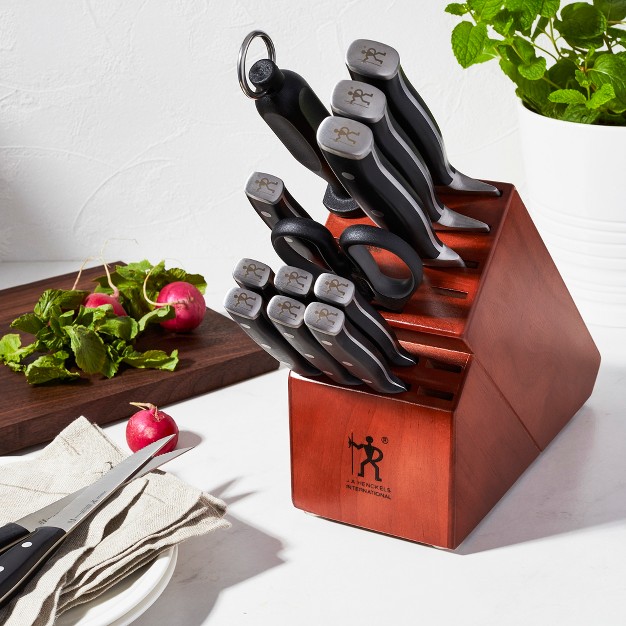 Henckels Forged Accent 15 pc Knife Block Set