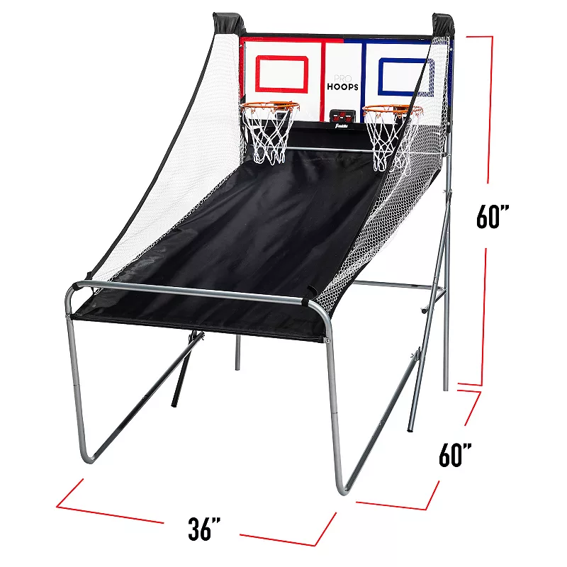 Franklin Sports Basketball Arcade Shootout Double Hoop Game