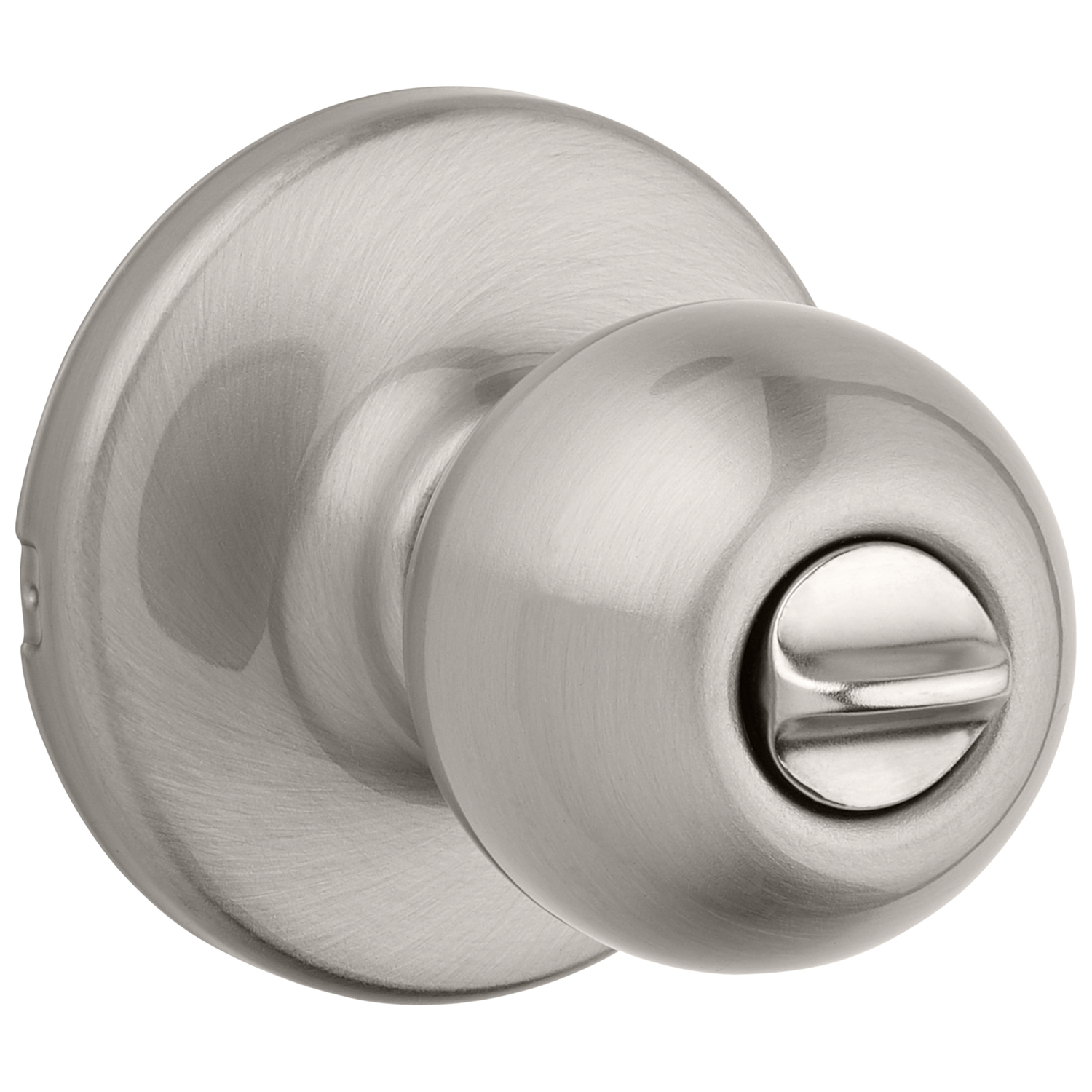 Kwikset Polo Satin Nickel Privacy Lockset 1-3/4 in.