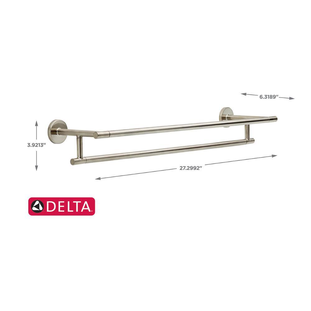 Delta Trinsic 24 in. Double Towel Bar in Brilliance Stainless 75925-SS