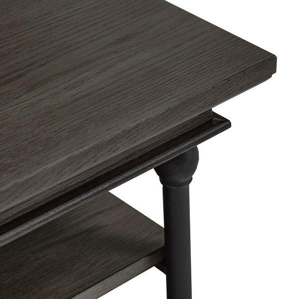 Barnstone Cornice Accent Storage Side Table by iNSPIRE Q Artisan