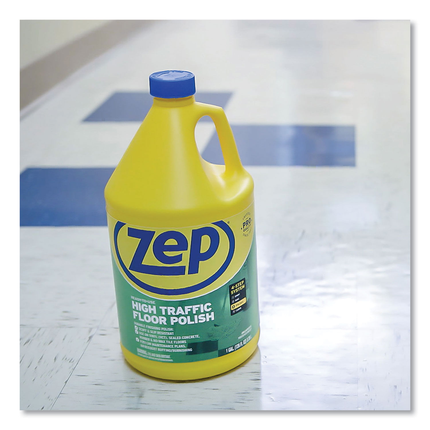 High Traffic Floor Polish by Zep Commercialandreg; ZPEZUHTFF128EA