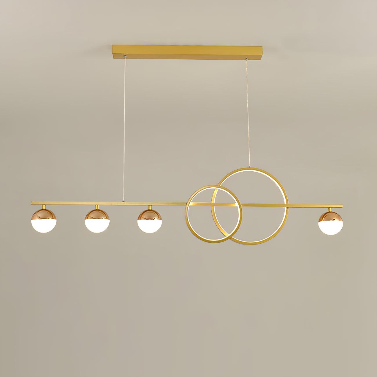 Brooklyn Double Circle Chandelier