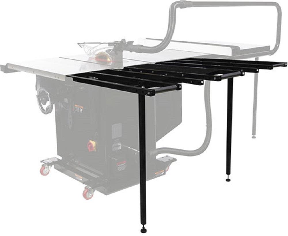 Folding Outfeed Table ;