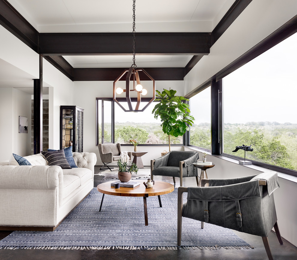 Four Hands Bauer Leather Armchair   Midcentury   Armchairs And Accent Chairs   by Four Hands  Houzz