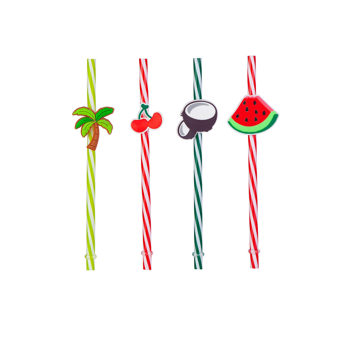 Karaca Tropic 4 Person Straws 153.03.07.9892