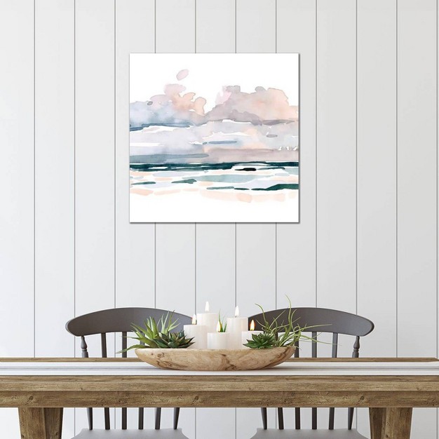 Soft Coastal Abstract Ii By Emma Scarvey Unframed Wall Canvas Icanvas