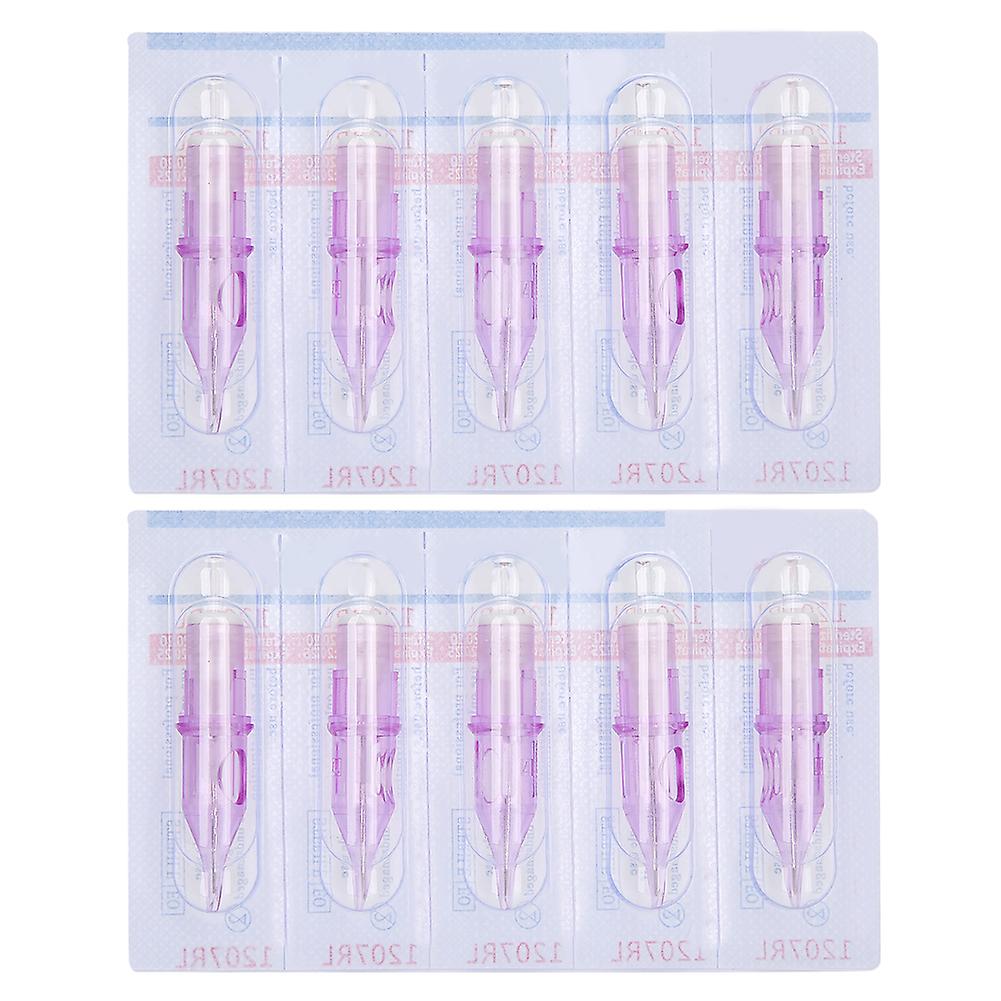 10pcs / Box Disposable Tattoo Needle Tattoo Machine Pen Cartridge Needle Accessory7rl