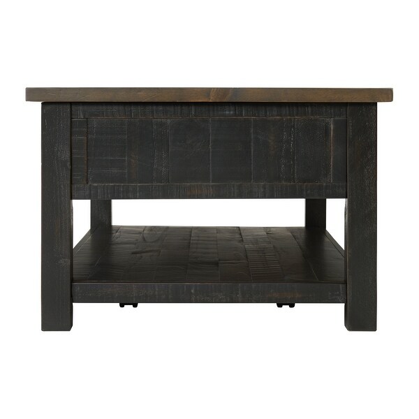 The Gray Barn Downington Solid Wood 2-drawer Coffee Table