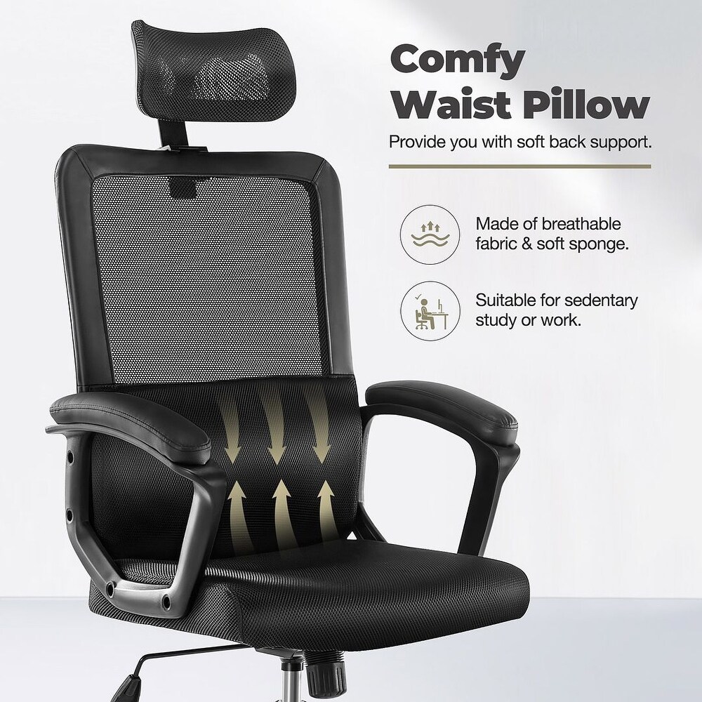 Office Chair Ergonomic Desk Chair with Lumbar Support