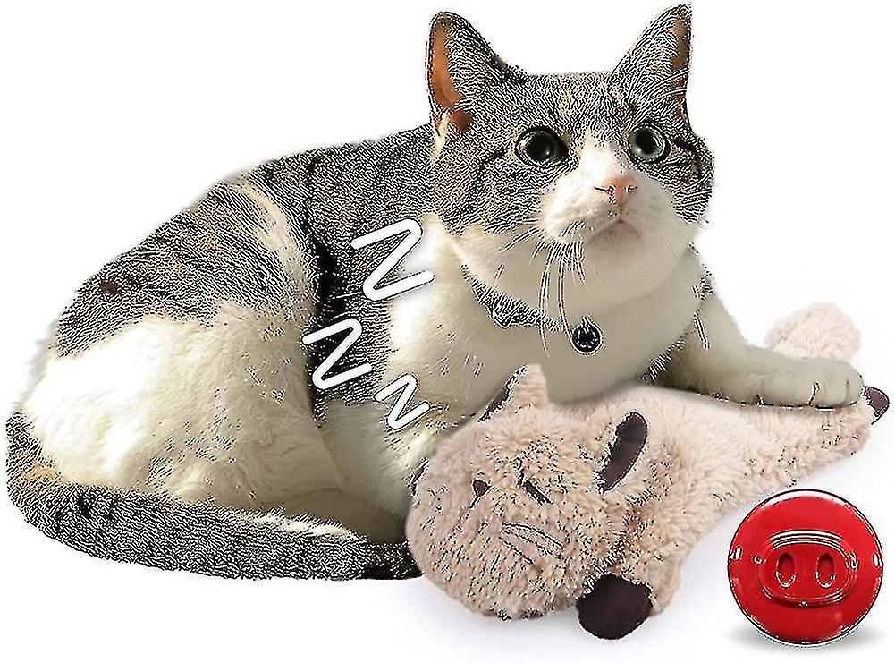 All For Paws Cat Toys For Indoor Cats，purring Cat，catnip Toys，cat Plush Toy