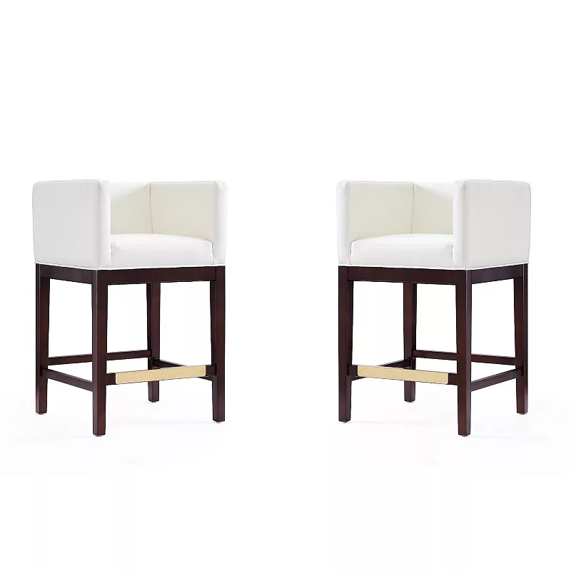 MANHATTAN COMFORT Kingsley Counter Stool 2-piece Set