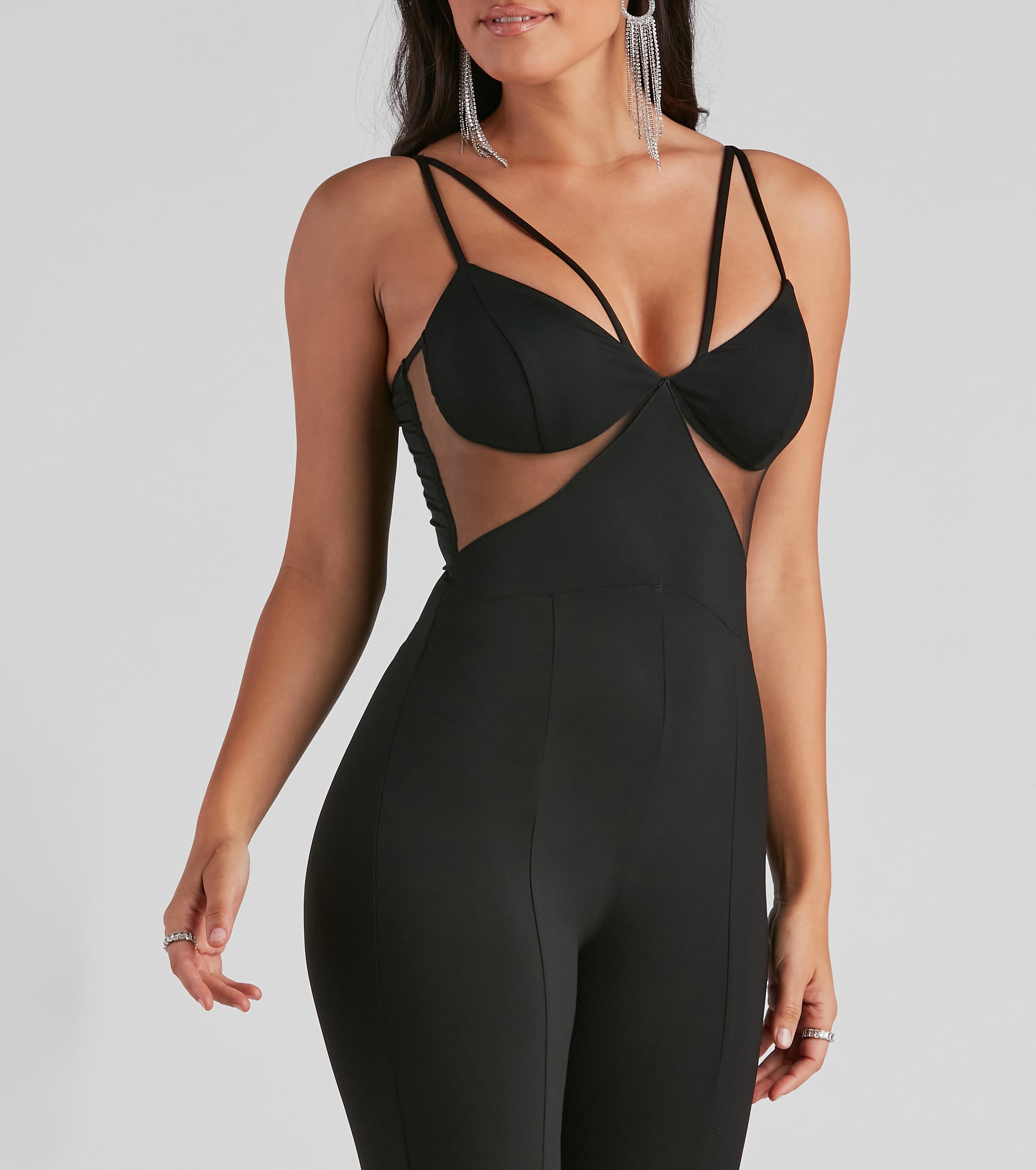 Alluring Muse Sleeveless Jumpsuit