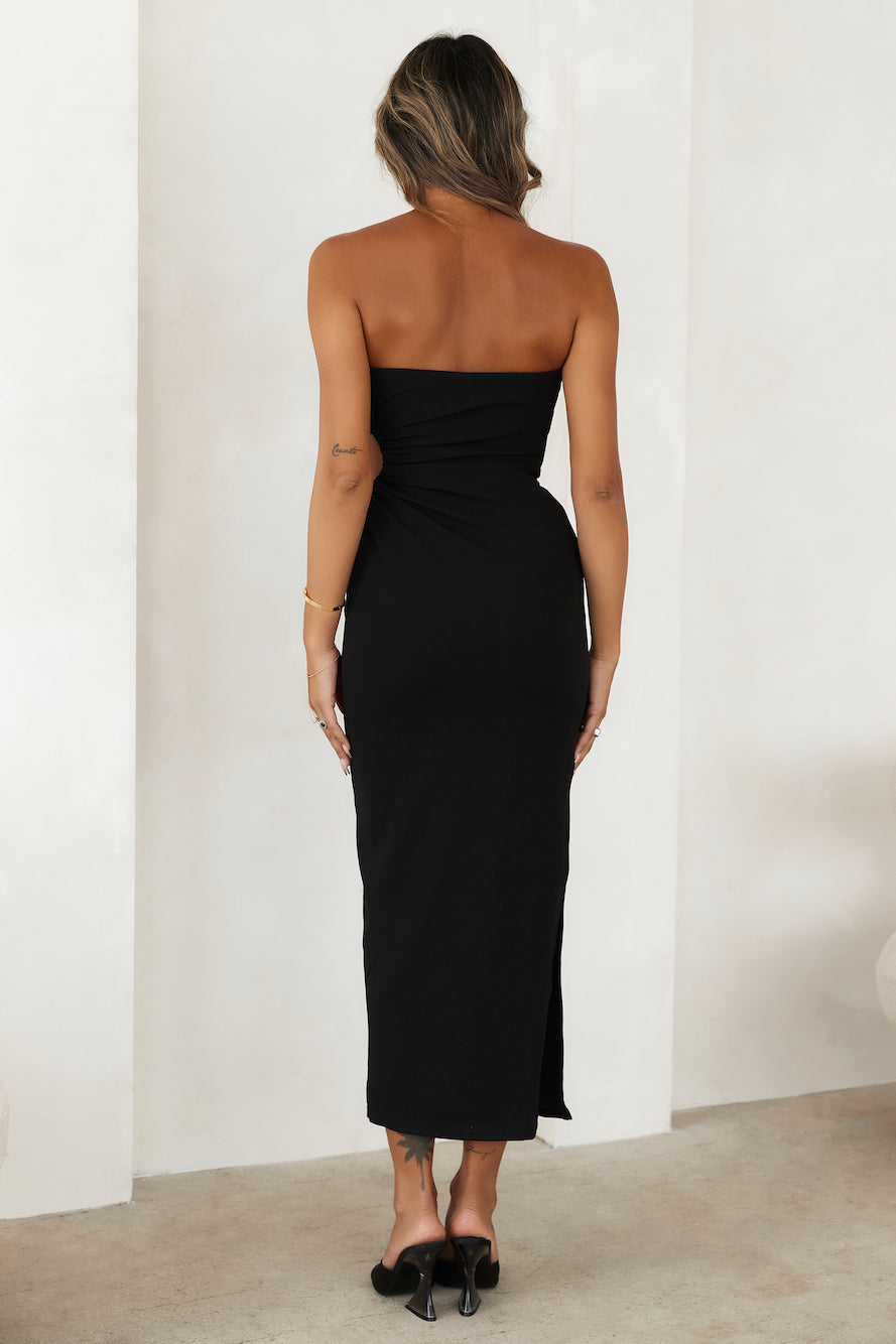 Feel The Spark Maxi Dress Black