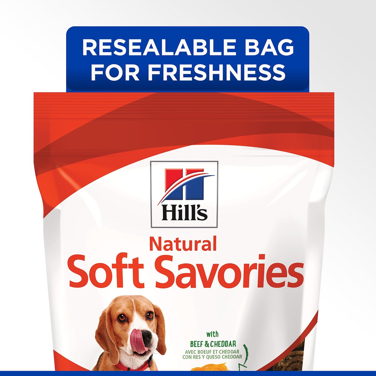 Hill's Natural Soft Savories with Beef and Cheddar Dog Treats