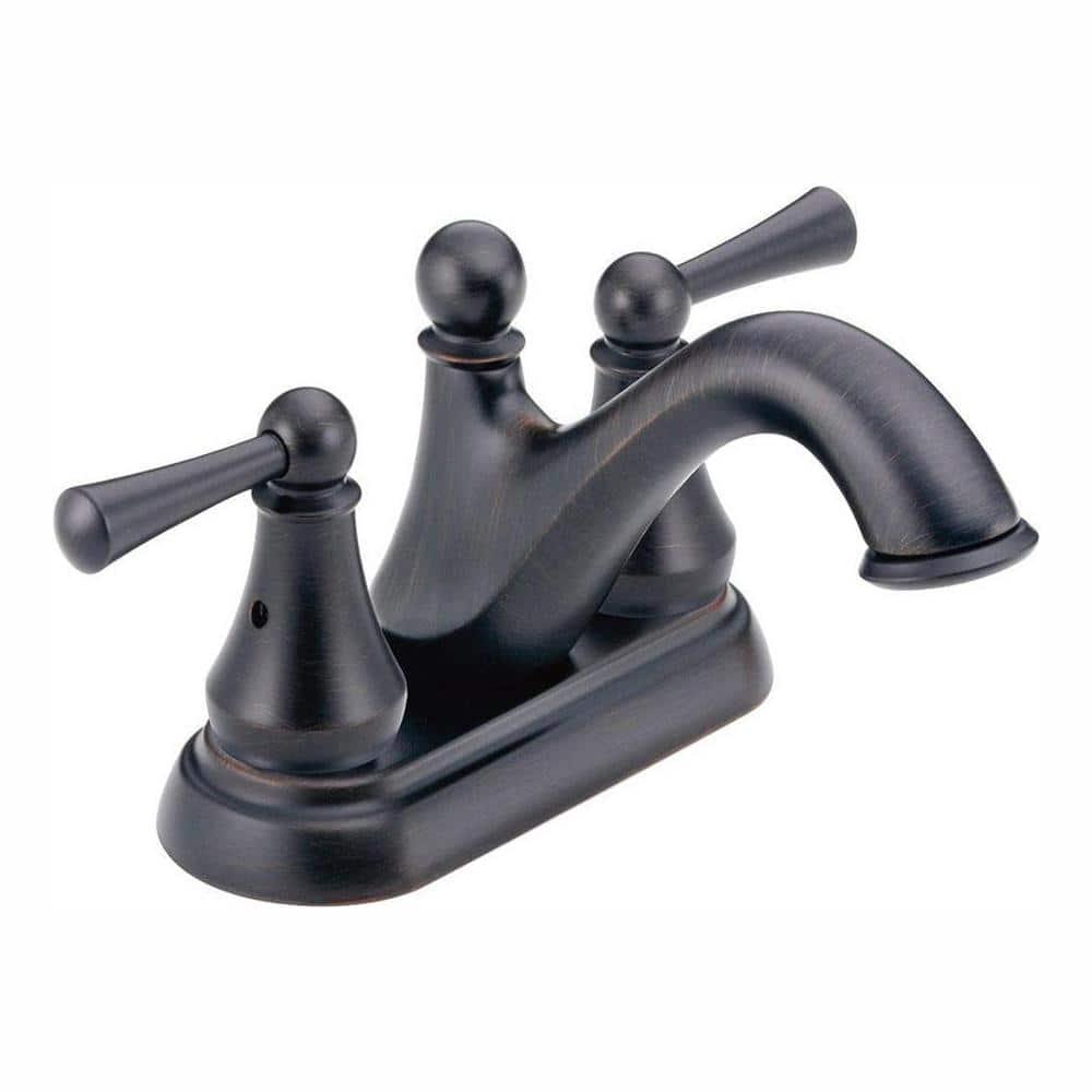 Delta Haywood 4 in Centerset 2Handle Bathroom Faucet in Venetian Bronze