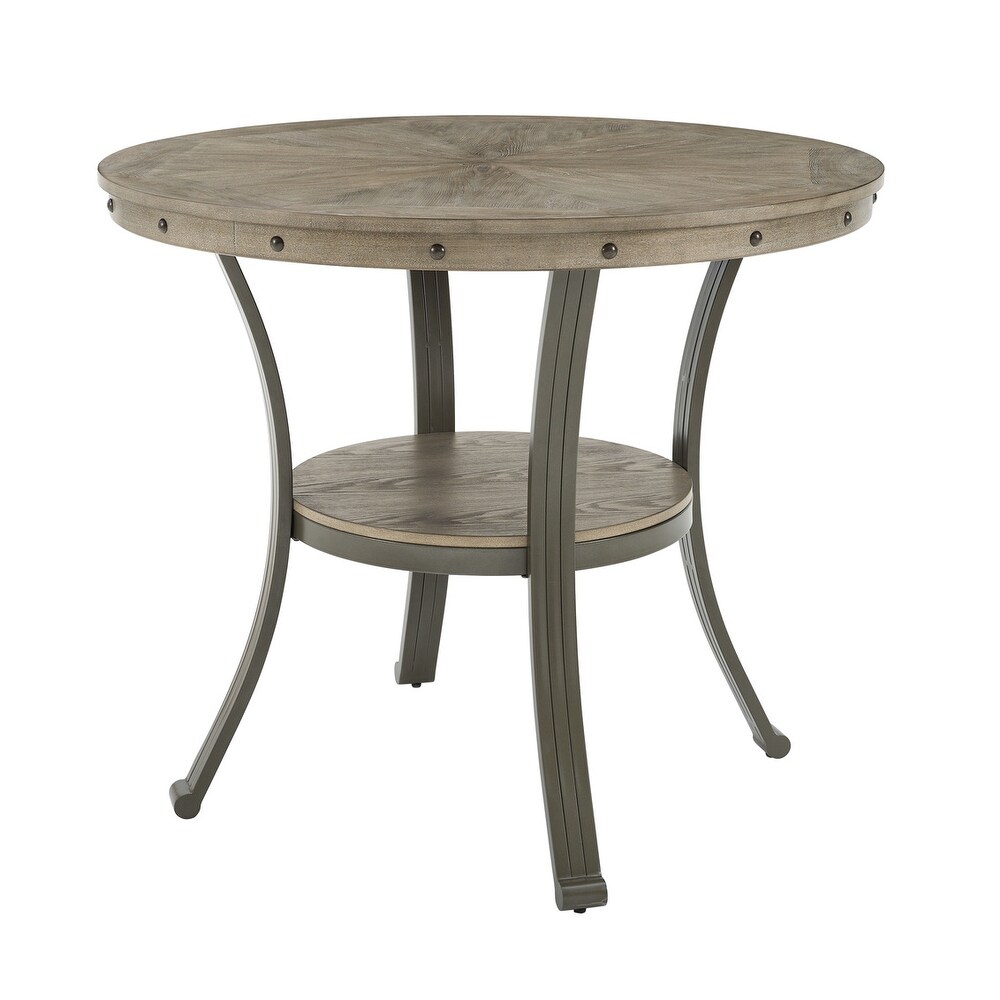 Franklin Industrial Round Counter Table