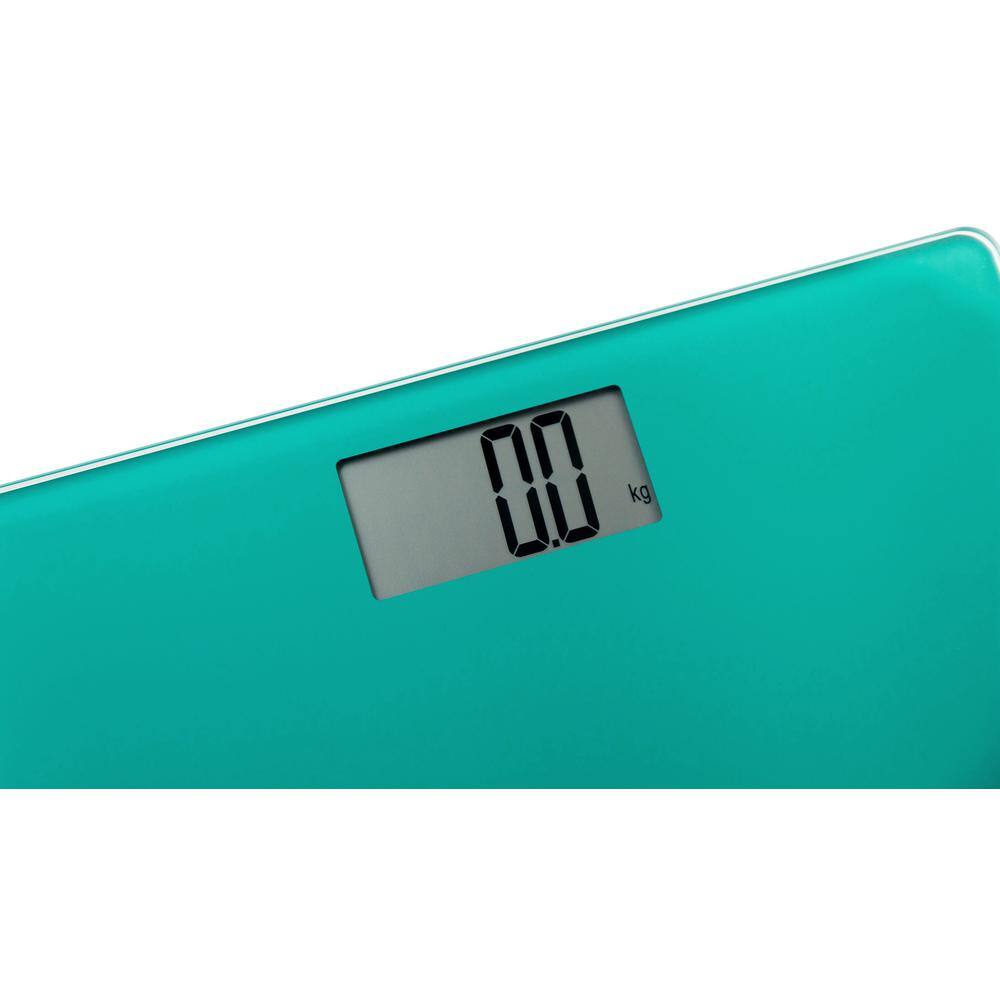 Ozeri Precision Digital Bath Scale (400 lbs. Edition) in Tempered Glass with Step-On Activation ZB18-BL