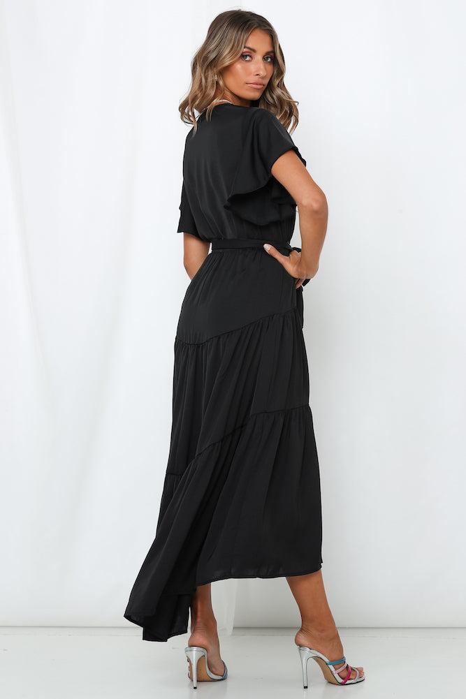 Lone Star Maxi Dress Black