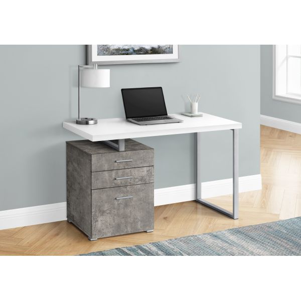 Computer Desk， Home Office， Laptop， Left， Right Set-up， Storage Drawers， 48