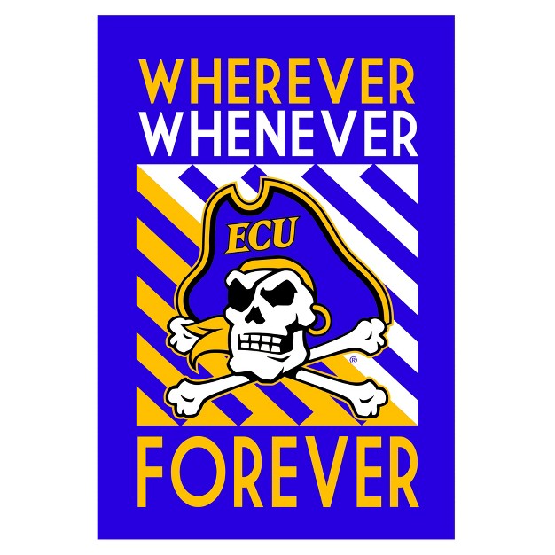 Evergreen Ncaa Eastern Carolina University Garden Flag 12 5 X 18 Inches Indoor Outdoor Decor