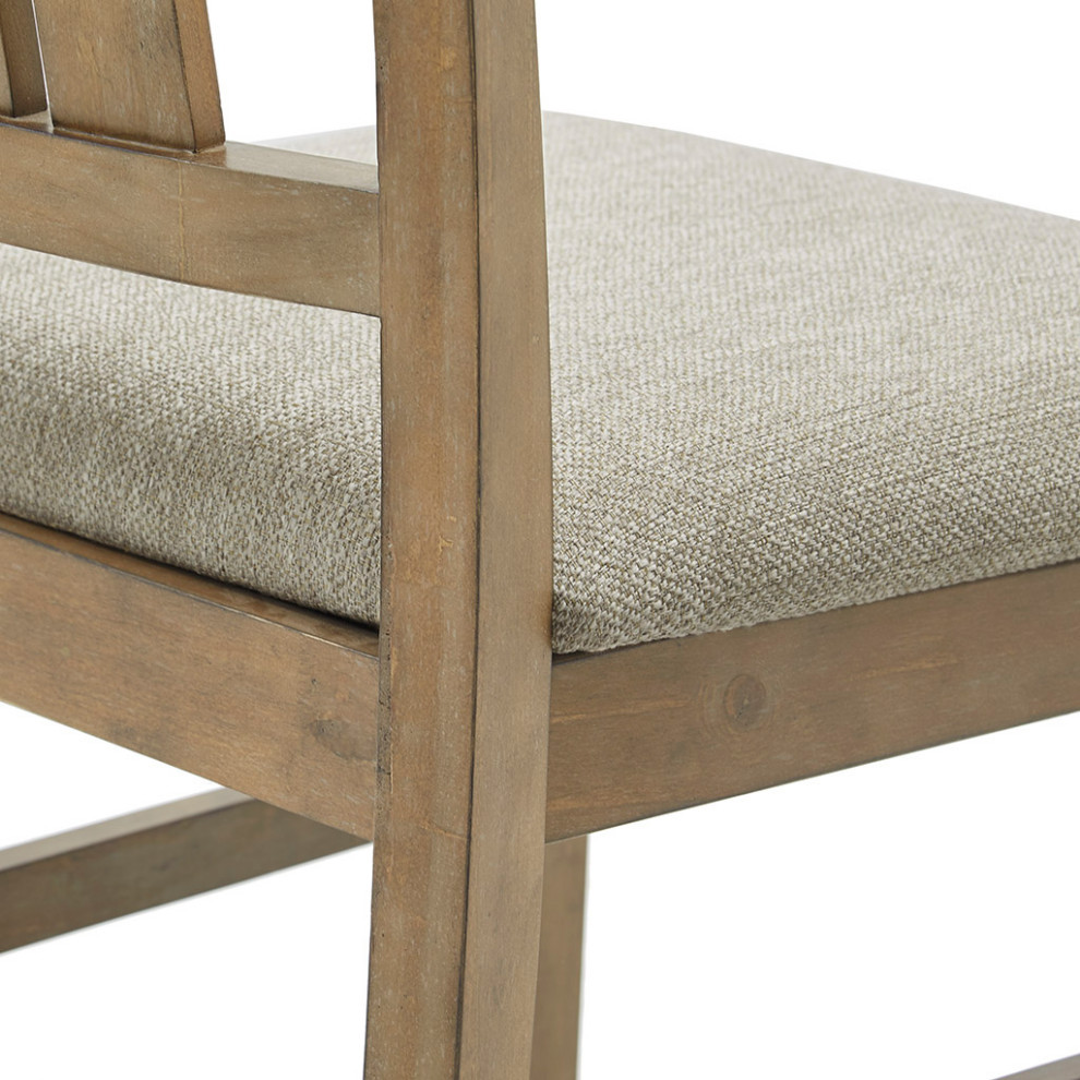 INK+IVY Sonoma Dining Bench  Natural   Industrial   Dining Chairs   by Olliix  Houzz