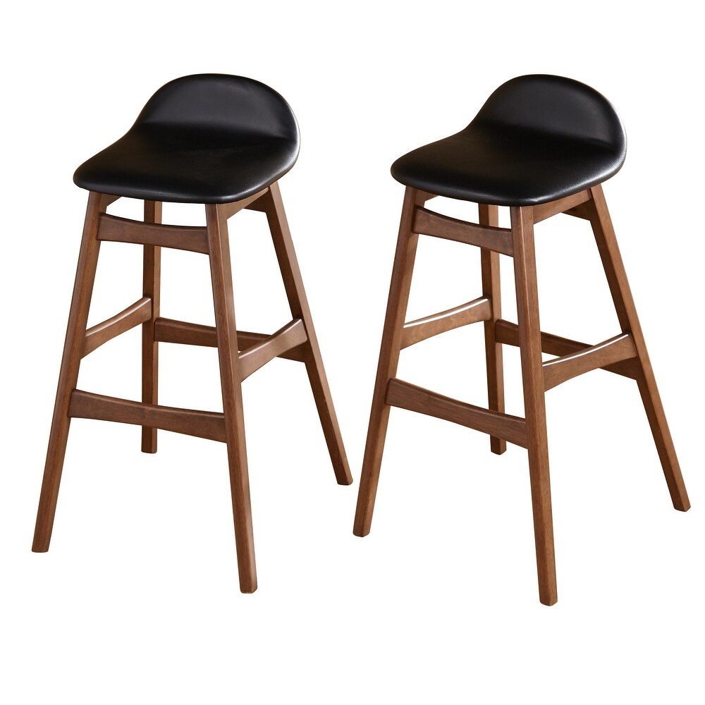 Simple Living Axel Mid century Modern 30 inch Bar Stool (Set of 2)