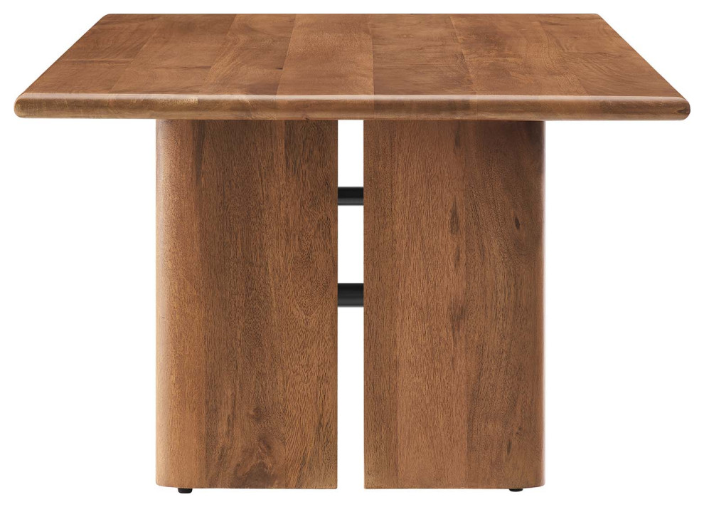 Amistad Wood Coffee Table   Walnut   Transitional   Coffee Tables   by First of a Kind USA Inc  Houzz