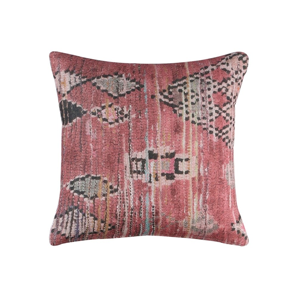 The Rug Collective Vintage Chaima Rose Pillow