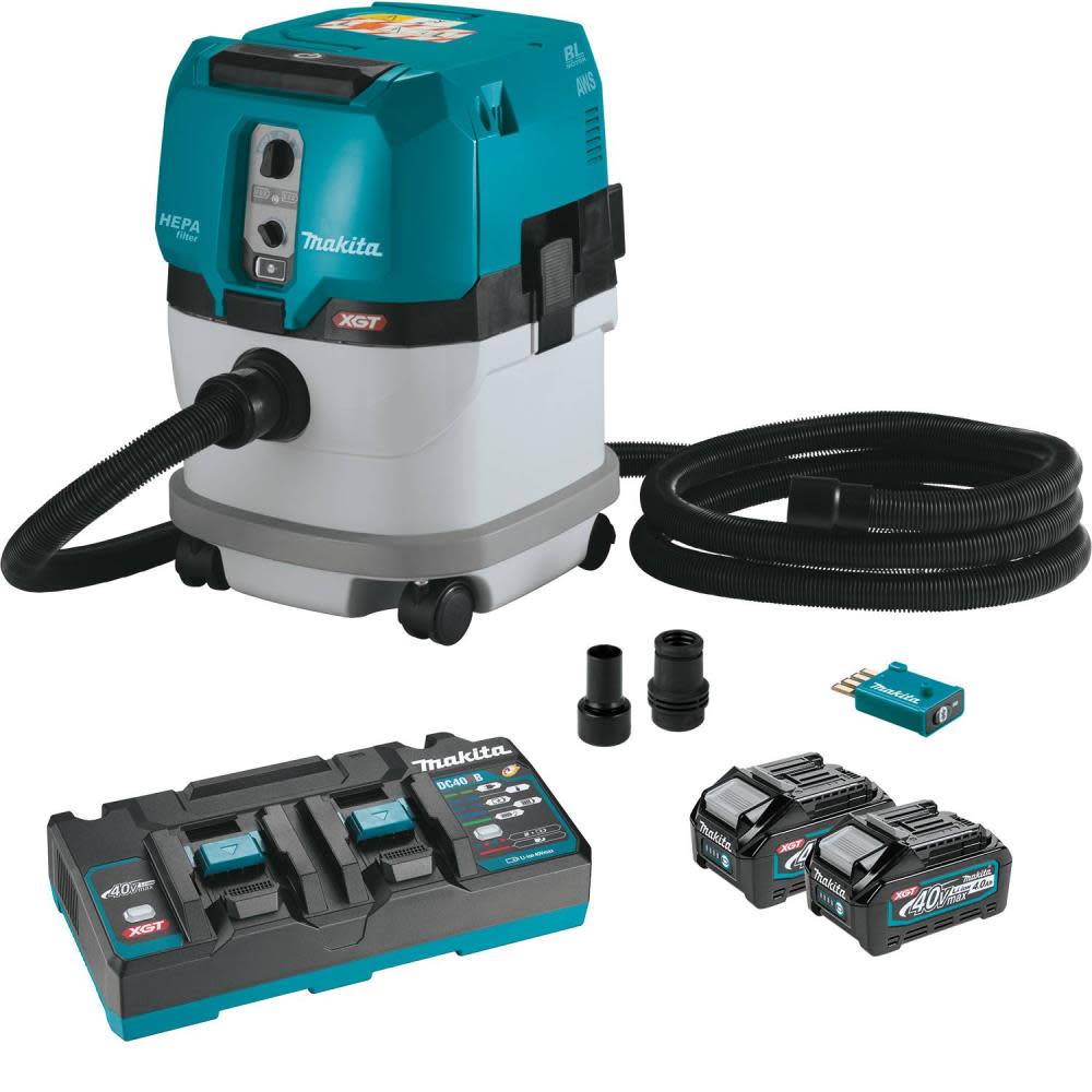 Makita 40V max XGT 4 Gallon HEPA Dry Dust Extractor Kit GCV04PMUX from Makita