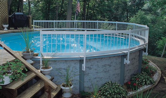 Blue Wave NE147 Above Ground Pool Fence Add On Kit...