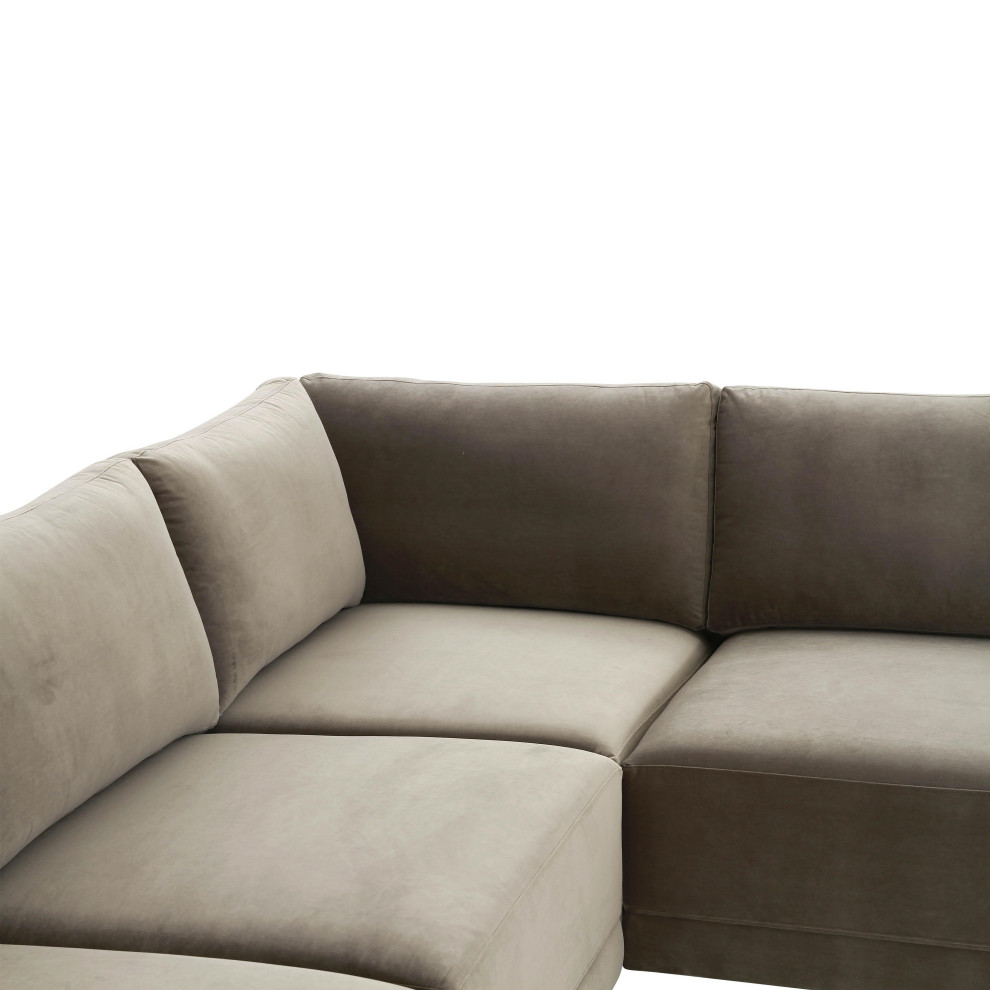 Willow Modular L Sectional   Transitional   Sectional Sofas   by TOV Furniture  Houzz