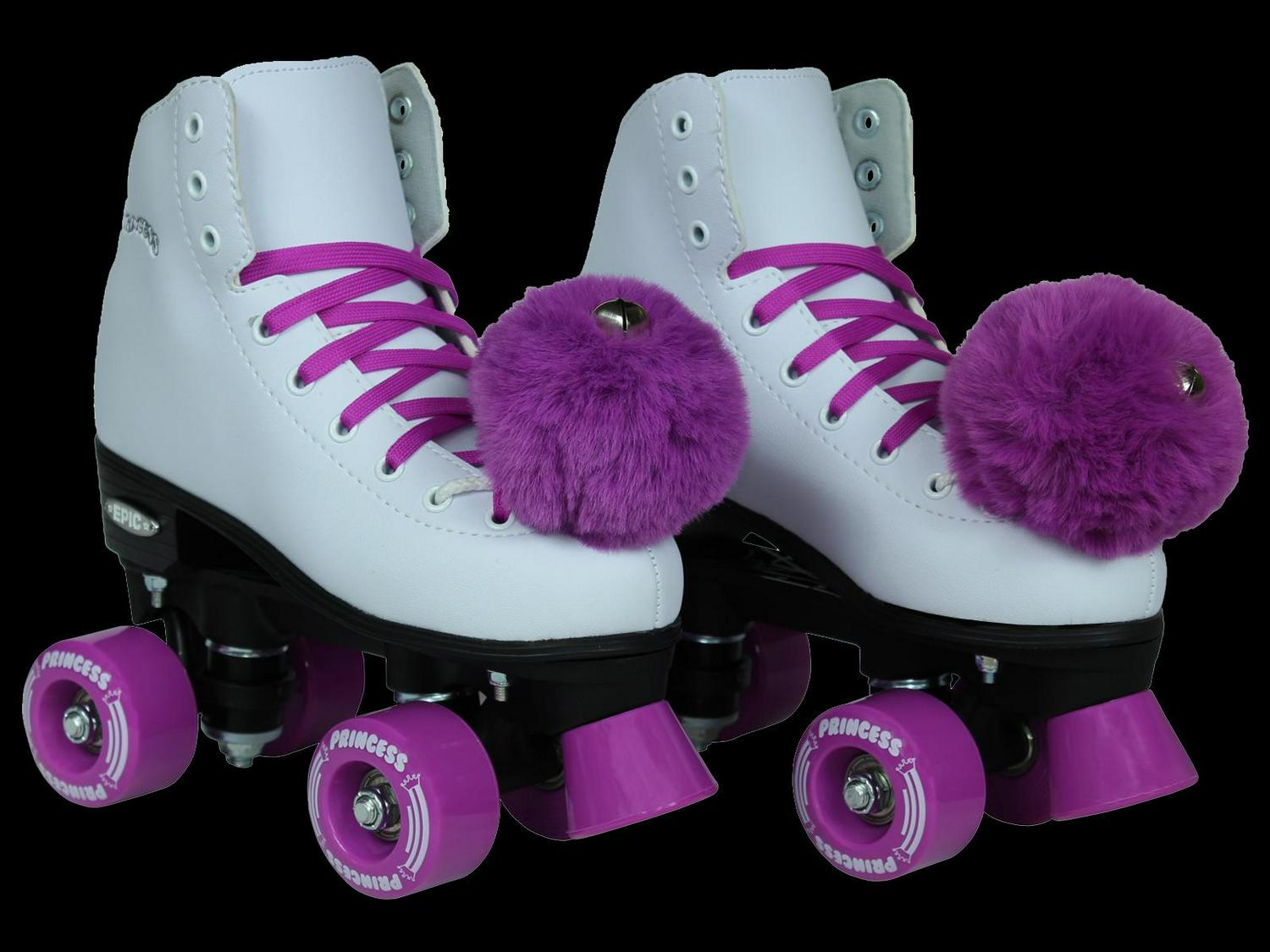 Epic Skates Purple Princess Quad Roller Skates