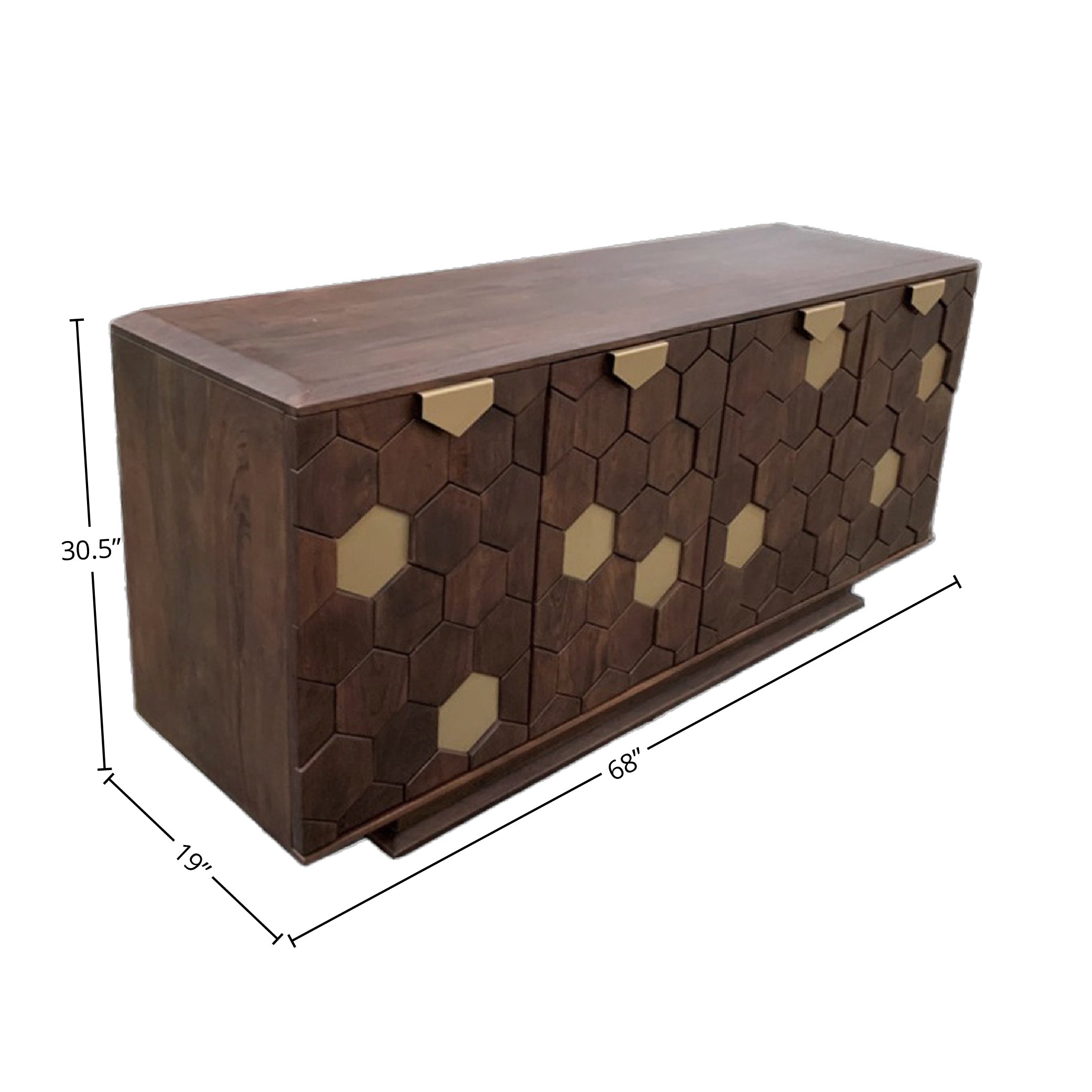 Bailey Sideboard - Cocoa Brown