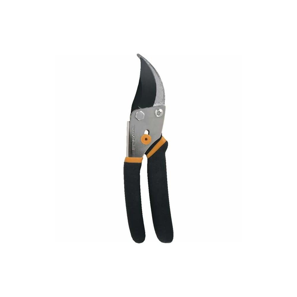 Fiskars Traditional Bypass Pruner with Non Slip Grip Steel Handle