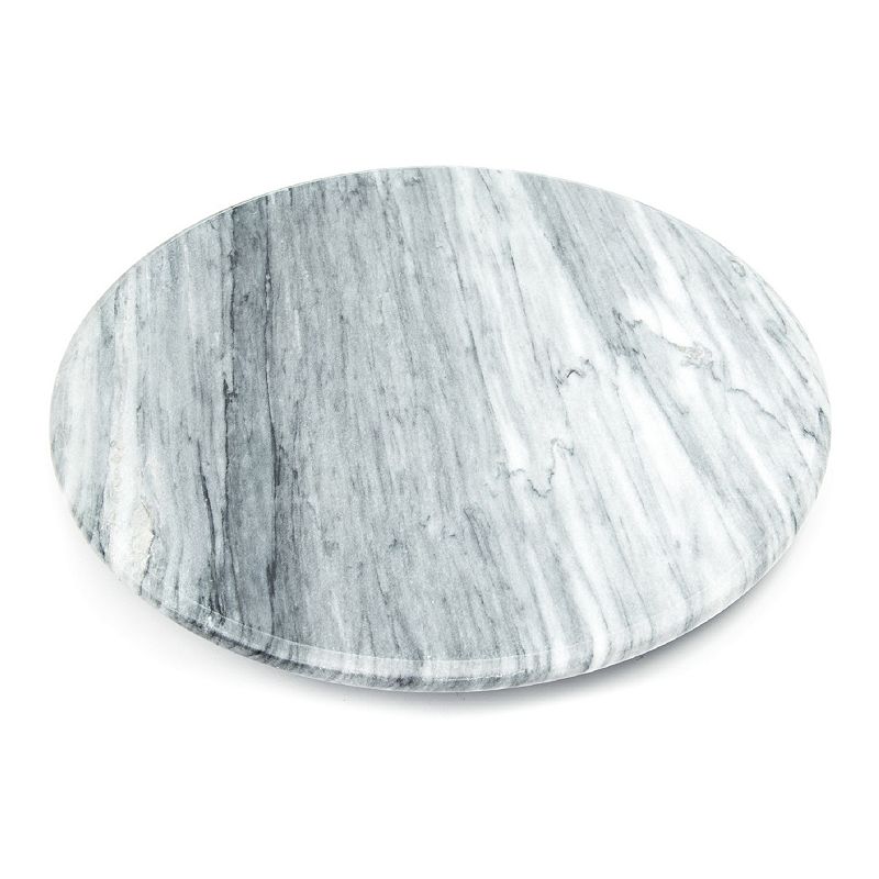 Fox Run White Marble 12-in. Lazy Susan