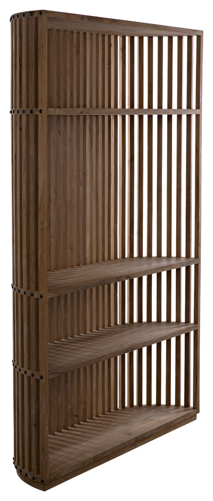 Opal Bookcase  Teak   Transitional   Bookcases   by HedgeApple  Houzz