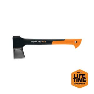 Fiskars X11 2.7 lb. Splitting Axe with 17 in. Shock-absorbing Handle 378561-1004