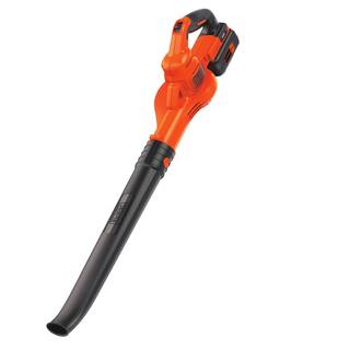 BLACK+DECKER 40V MAX 125 MPH 90 CFM Cordless Battery Powered Handheld Leaf Blower Kit with (1) 1.5Ah Battery  Charger LSW40C