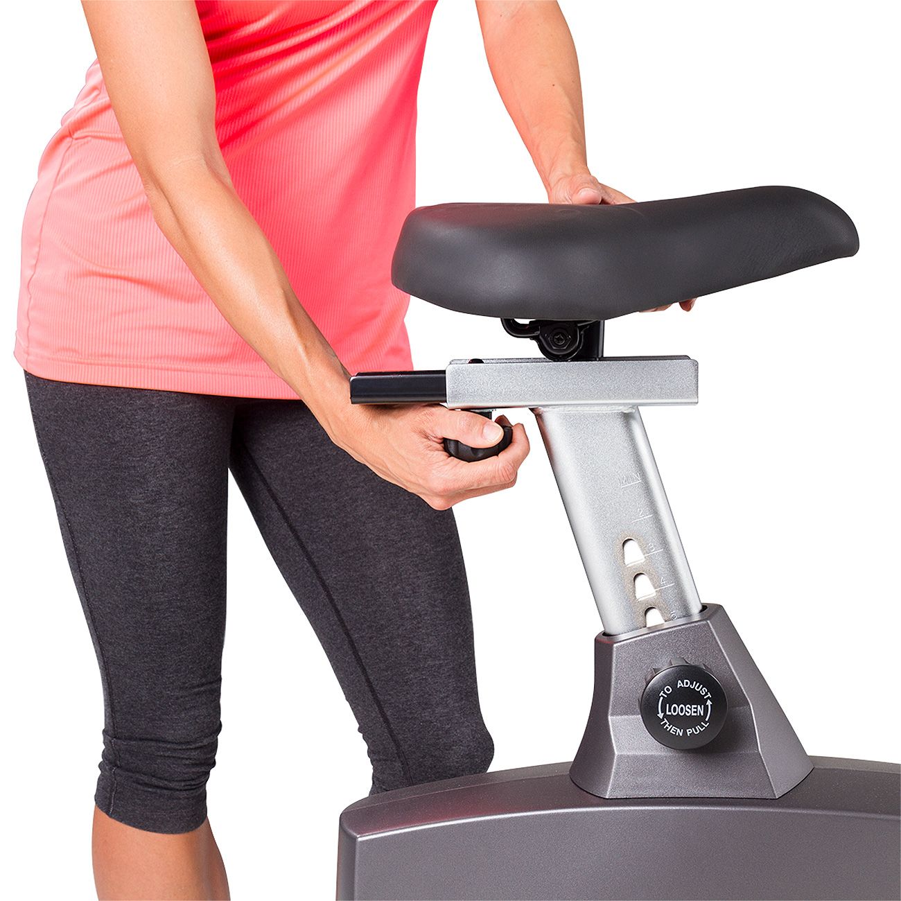 Spirit Fitness CU800 Commercial Upright Exercise Bike