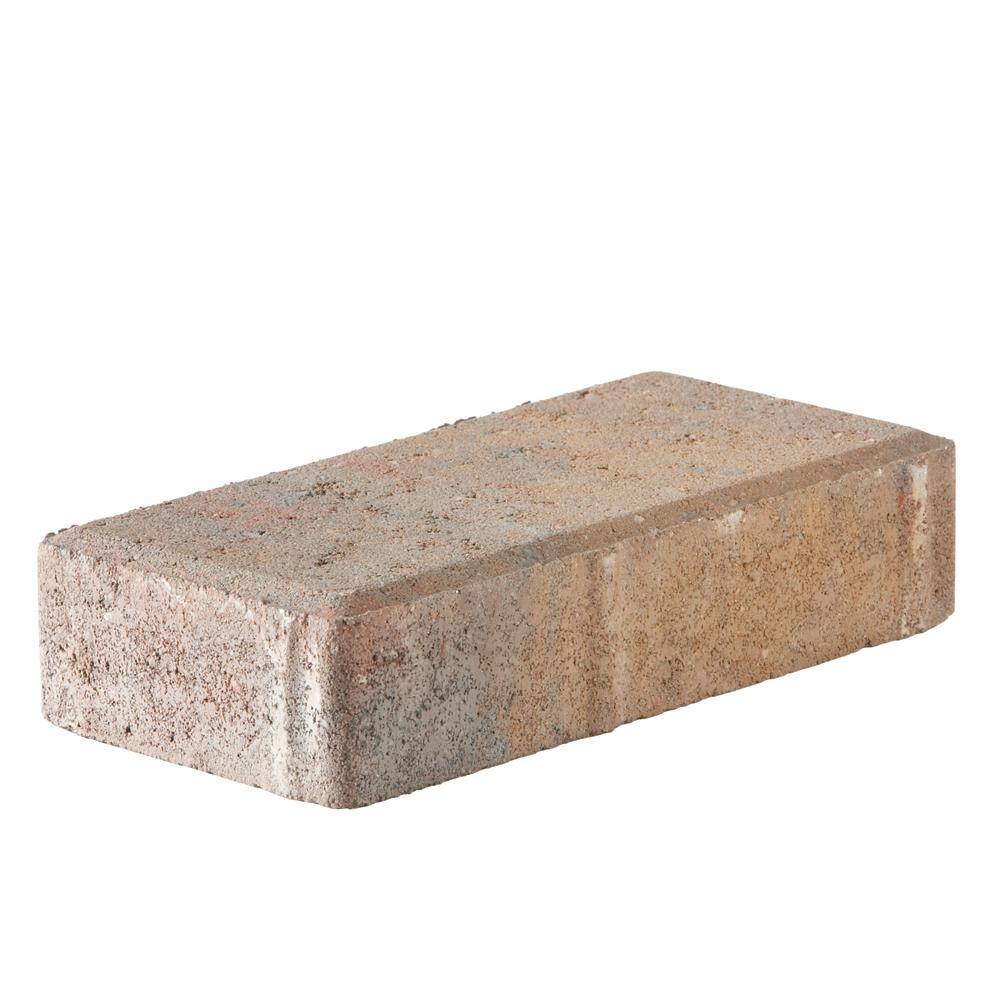 Pavestone Holland 7.87 in. L x 3.94 in. W x 1.77 in. H 45 mm Fieldstone Blend Concrete Paver (672-Piece145 sq. ft.Pallet) 22085